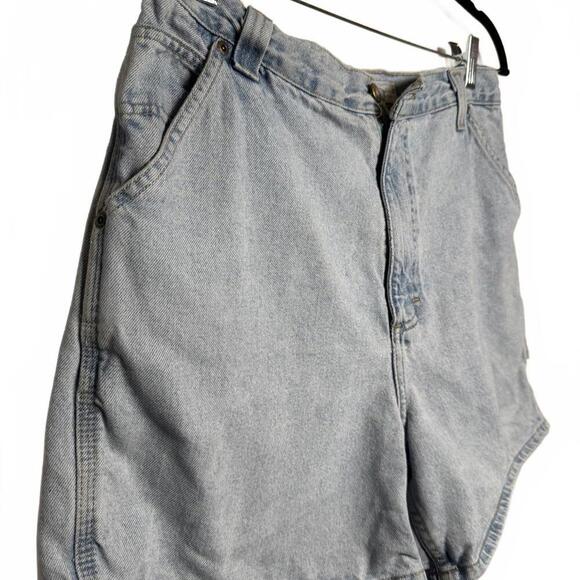 Pants - Vintage‎ 90s Bugle Boy Classic Blue Jean Carpenter Shorts